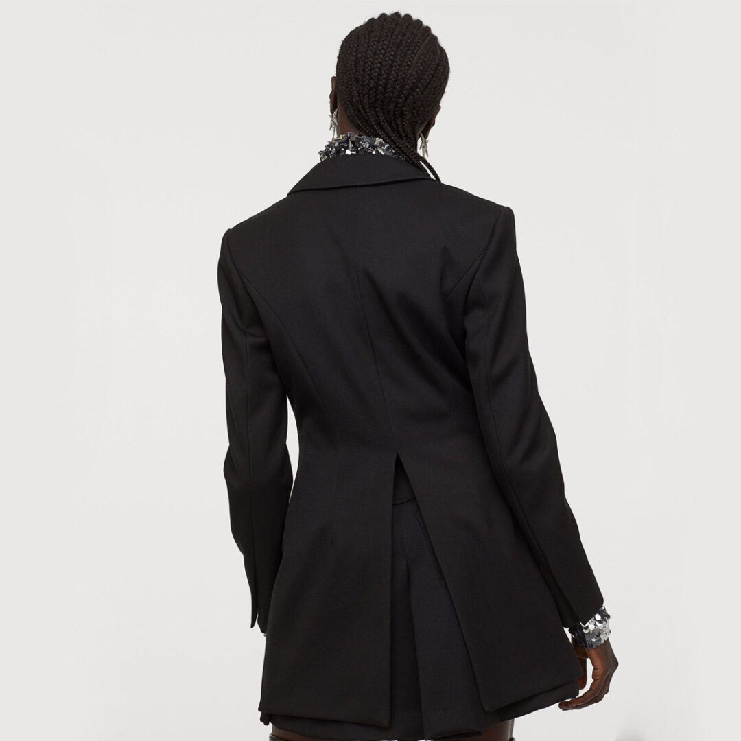 Long Wool-Blend Jacket - Afbeelding 3